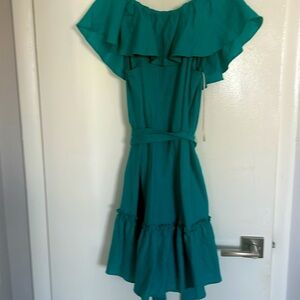Very feminine, 100% linen dress by Trina Turk (Out of Office)